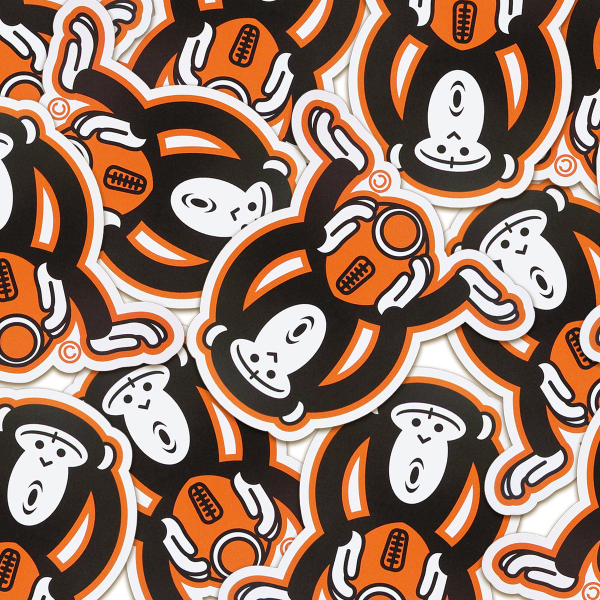 Monkey Fucking A Football – My Bad Co.