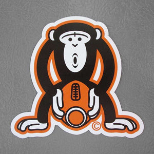 Monkey Fucking A Football Magnet - My Bad Co.